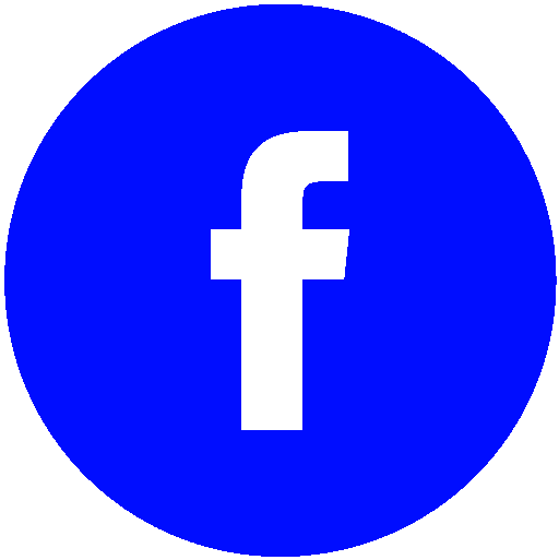 facebook logo with hyperlink attached.